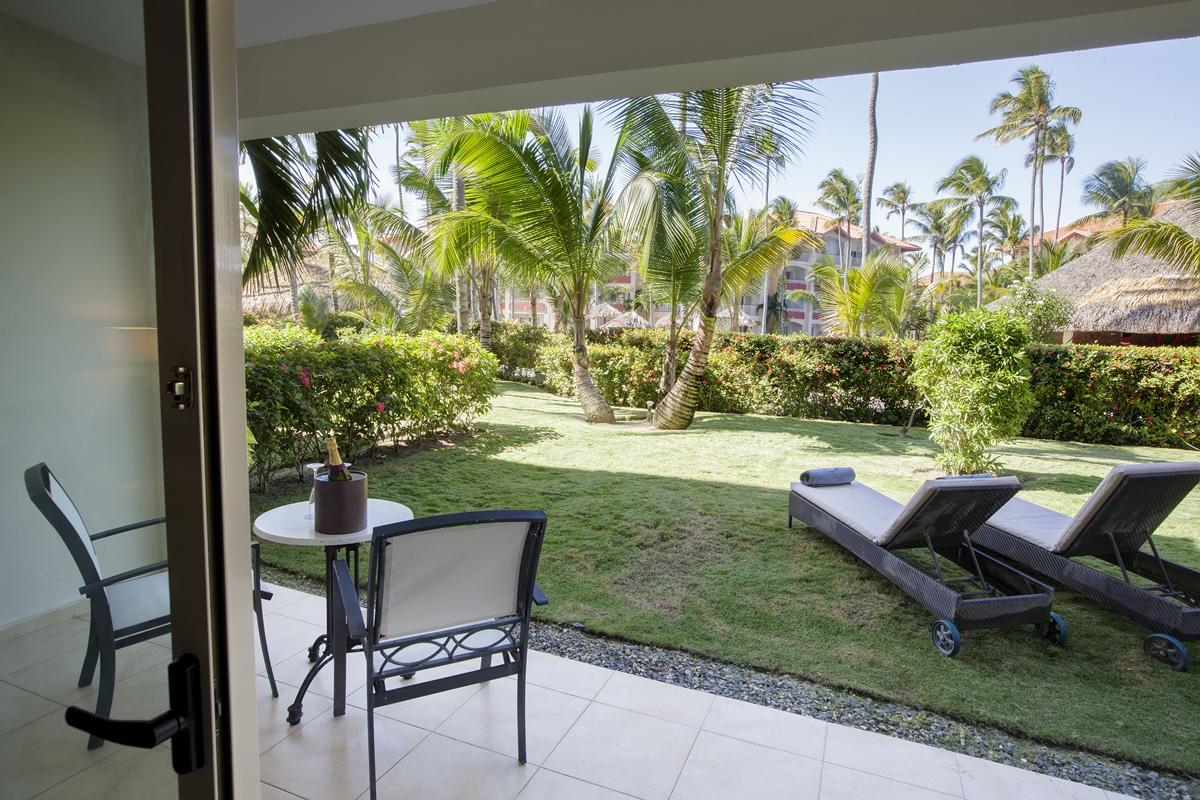 Majestic Elegance Punta Cana (Adults Only) Exterior foto A view from a room at Hard Rock Hotel & Casino Punta Cana
